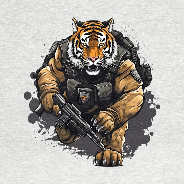 Tiger soldier by javierparra